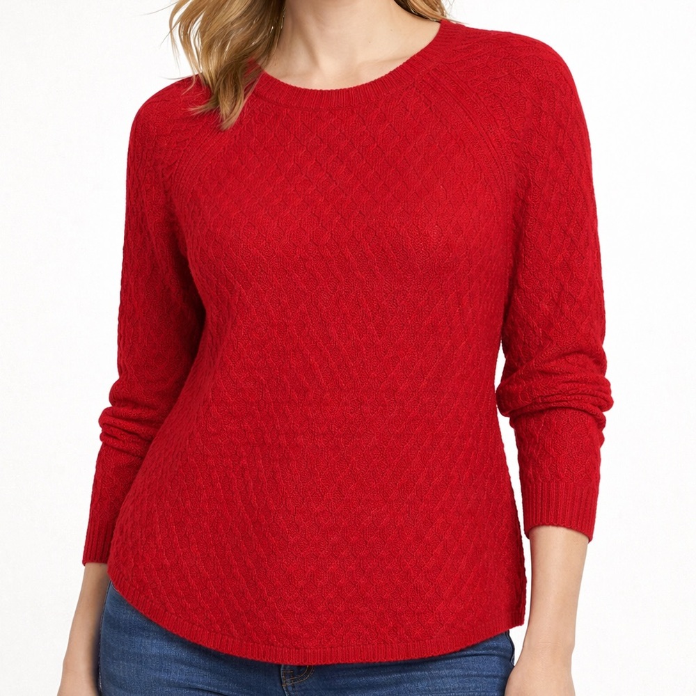 St Johns Bay Long Sleeve Crewneck Sweater
